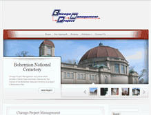 Tablet Screenshot of chicagoprojectmanagement.com